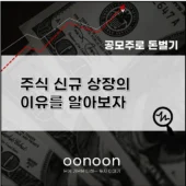 주식 신규 상장의 이유