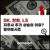 지주사 주가 상승의 이유