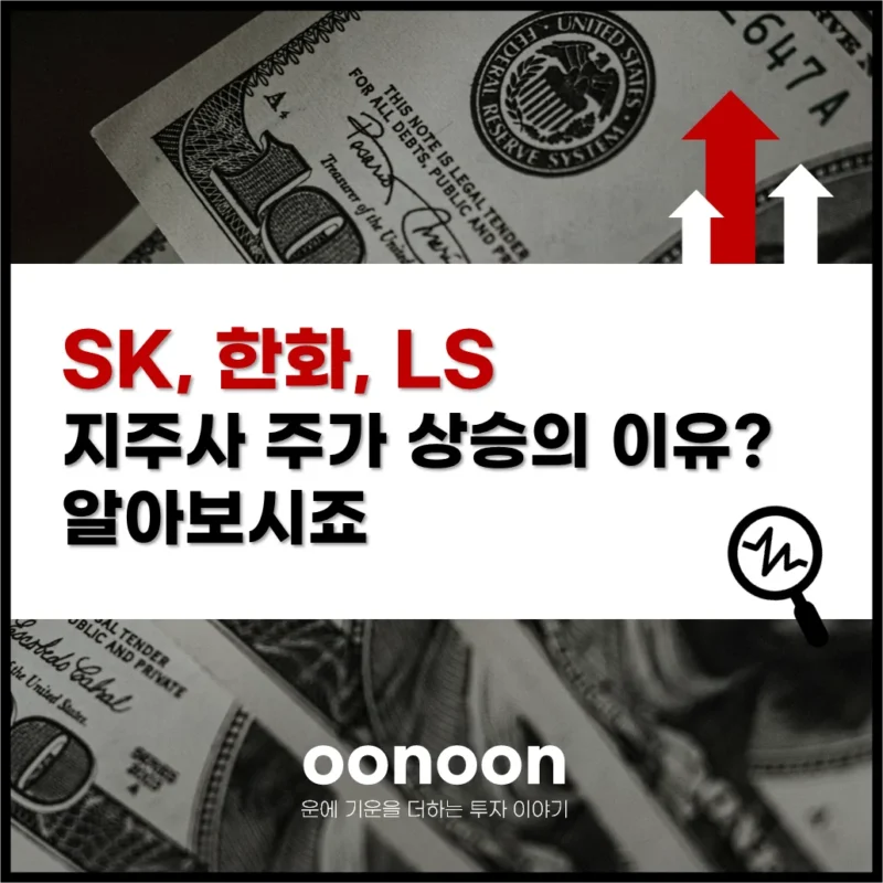 지주사 주가 상승의 이유