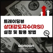 트레이딩뷰 상대강도지수(RSI) 설정 및 활용 방법