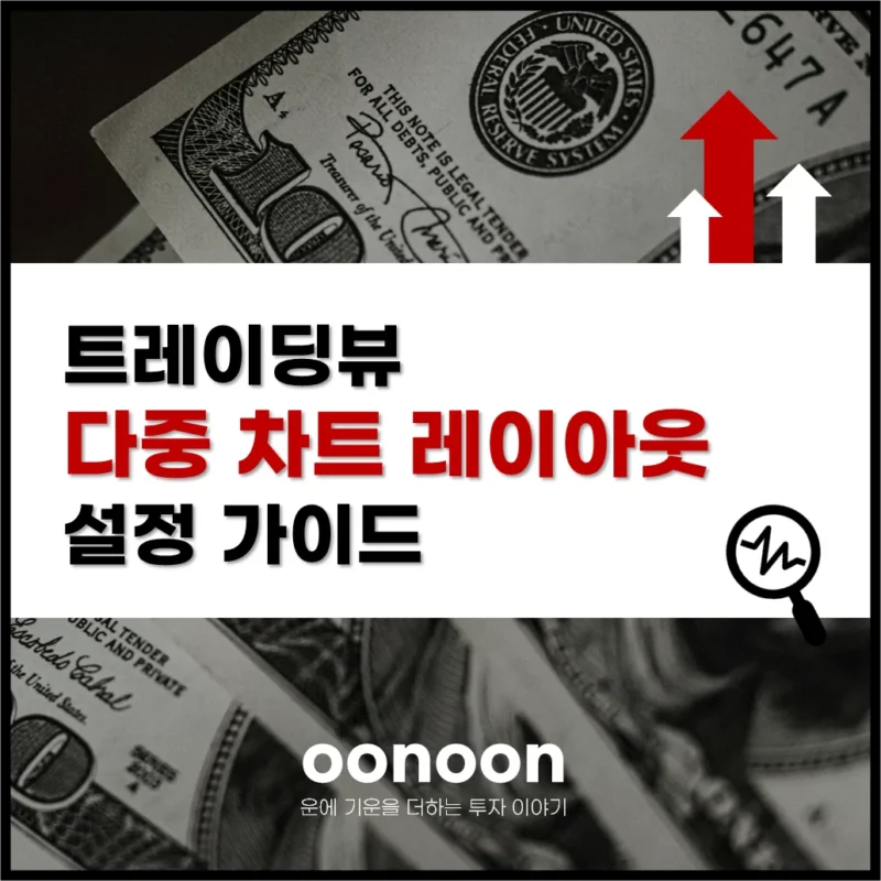 트레이딩뷰 다중 차트 레이아웃 설정 가이드